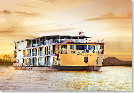 Die Flussreisen mit der modernen MEKONG PRESTIGE 2 durch Vietnam und Kambodscha sind fr November 2017 und Februar 2018 im Plantours-Angebot.  