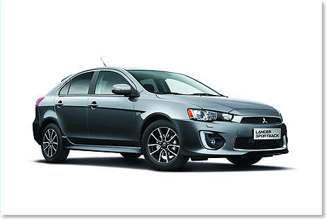 Der Mitsubishi Lancer Sportback.