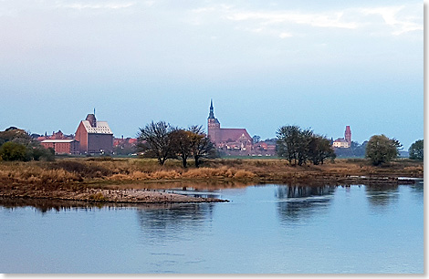 LIBERT-Heimathafen Tangermnde an der Elbe.