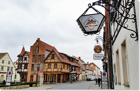 In der Altstadt von Tangermnde.