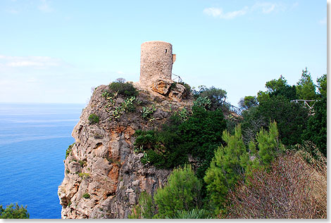 Die Mallorquiner nennen den Torre del Verger bei Banyalbufar auch Torre de Ses Animes, Turm der Seelen.