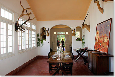 Das Speisezimmer der Hemingways.