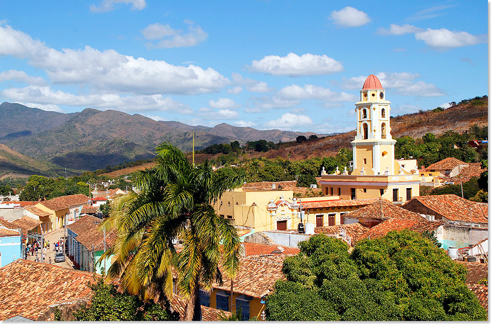 Die UNESCO-Welterbe-Stadt Trinidad an der Sierra del Escambray.