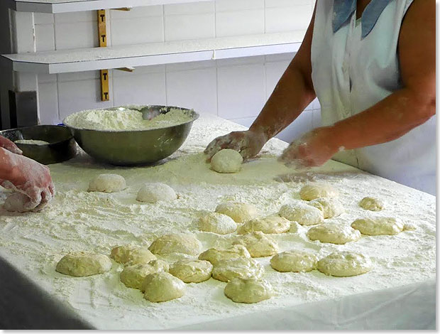 Hier wird das Bolo no Tijolo gebacken.