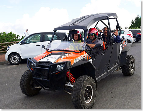 Quad-Touren sind auf So Miguel sehr beliebt.