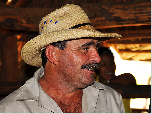 Ein kubanischer Tabakbauer.