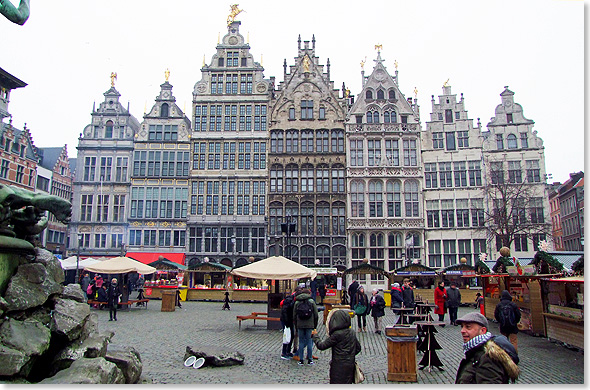 Antwerpen – auf dem Weg zum Grote Markt.